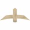 Ekena Millwork Bellingham Rough Sawn Timber Gable Bracket, Douglas Fir, 48"W x 20"H x 6"D x 6"F, 10/12 Pitch GBW048X20X0606BEL00RDF - alternate 1